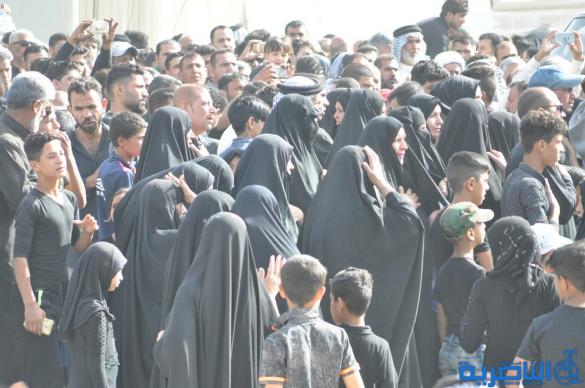 بالصور:الآلاف من الحشود المؤمنة تحيي ذكرى شهادة الإمام موسى الكاظم عليه السلام