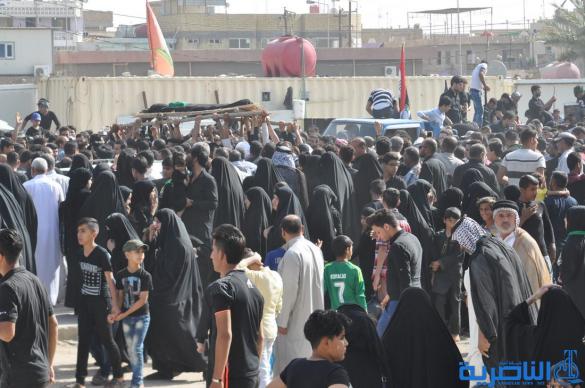 بالصور:الآلاف من الحشود المؤمنة تحيي ذكرى شهادة الإمام موسى الكاظم عليه السلام