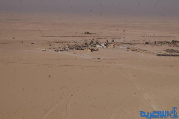 بالصور : عملية امنية واسعة في صحراء ذي قار استعدادا للاربعينية
