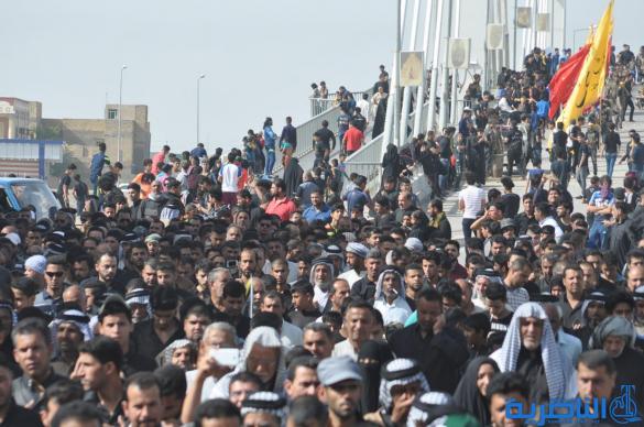 بالصور:الآلاف من الحشود المؤمنة تحيي ذكرى شهادة الإمام موسى الكاظم عليه السلام
