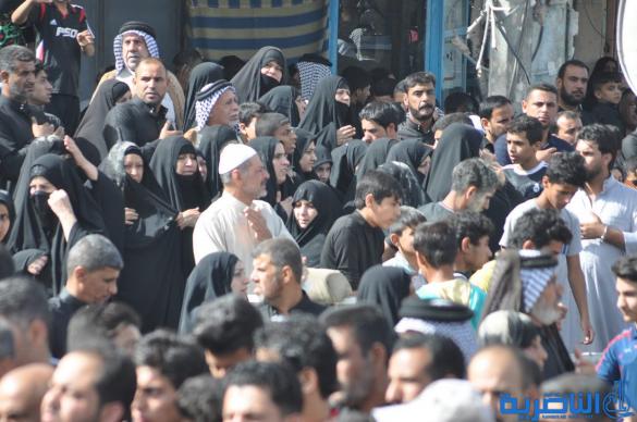 بالصور:الآلاف من الحشود المؤمنة تحيي ذكرى شهادة الإمام موسى الكاظم عليه السلام