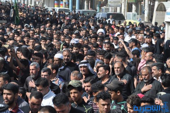 بالصور:الآلاف من الحشود المؤمنة تحيي ذكرى شهادة الإمام موسى الكاظم عليه السلام