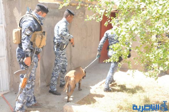 اعتقال شخص بحوزته مدافع هاون وأسلحة في الإصلاح شرق الناصرية – تقرير مصور -