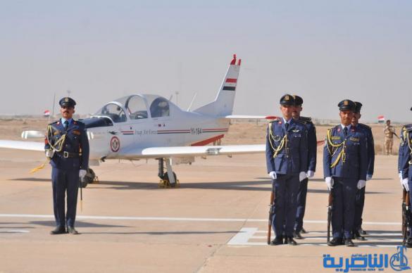  تخرج دفعة جديدة من ضباط القوة الجوية من قاعدة الامام علي في الناصرية - تقرير مصور-