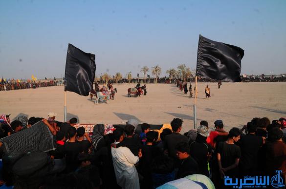 بالصور:الناصرية تحيي ذكرى عاشوراء بعرض تشابيه لواقعة الطف