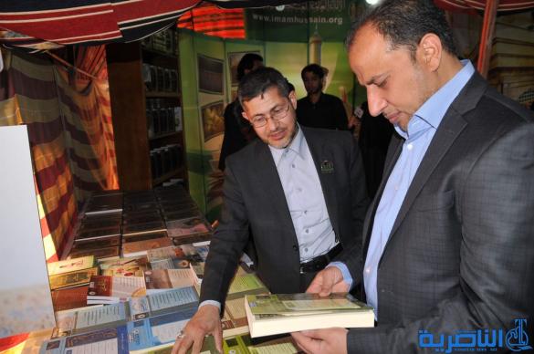 افتتاح المعرض الدولي الرابع للكتاب في ذي قار بمشاركة اكثر من 40 دار نشر - تقرير مصور -
