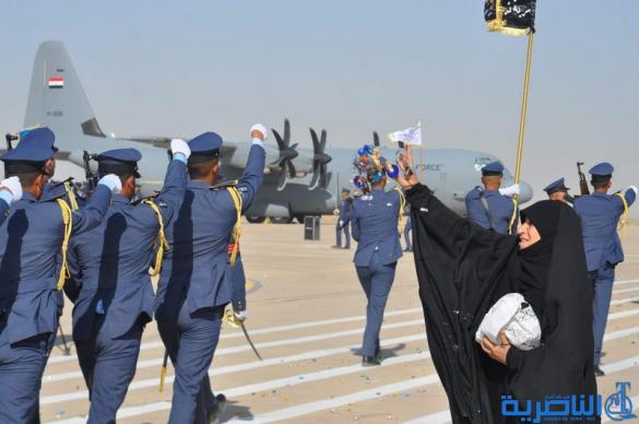  تخرج دفعة جديدة من ضباط القوة الجوية من قاعدة الامام علي في الناصرية - تقرير مصور-