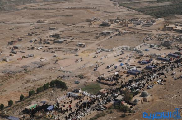بالصور:حركة جموع الزائرين نحو كربلاء 
