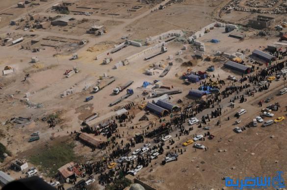 بالصور:حركة جموع الزائرين نحو كربلاء 