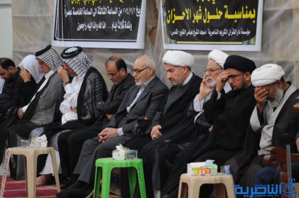  بالصور : شارع الحبوبي يتزين بمواكب العزاء في ليلة الثامن من محرم الحرام   