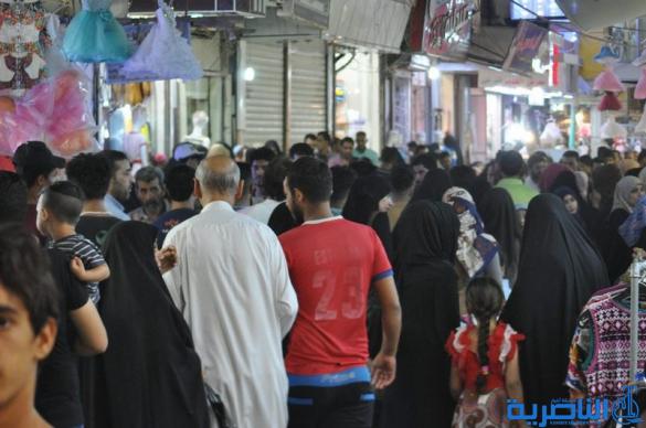 بالصور : اسواق الناصرية لا تنام استعدادا لعيد الفطر المبارك  
