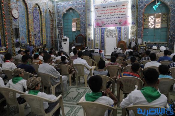 اختتام الدورة الصيفية لمدارس الامام الصادق الدينية في الناصرية – تقرير مصور – 