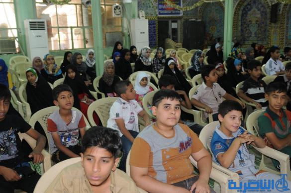 اختتام الدورة الصيفية لمدارس الامام الصادق الدينية في الناصرية – تقرير مصور – 