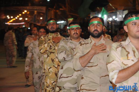 الناصرية : مواكب عزاء جرارة حتى ساعات الفجر الاولى من عاشوراء