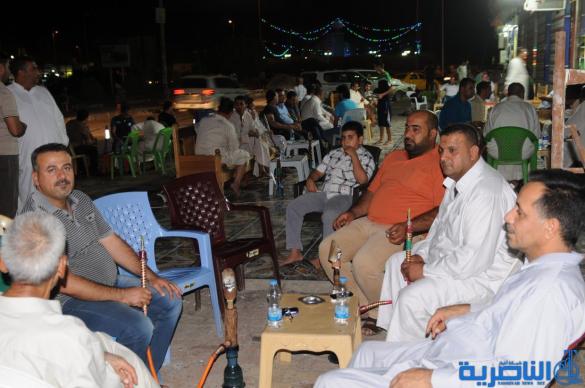 بالصور : ليالي ذي قار الرمضانية بين مساجدها وأسواقها والمتنزهات