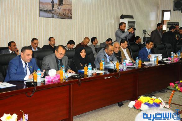 مجلس ذي قار يستضيف المحافظ ومدراء الدوائر الخدمية لمناقشة الواقع الخدمي في المحافظة - تقرير مصور -
