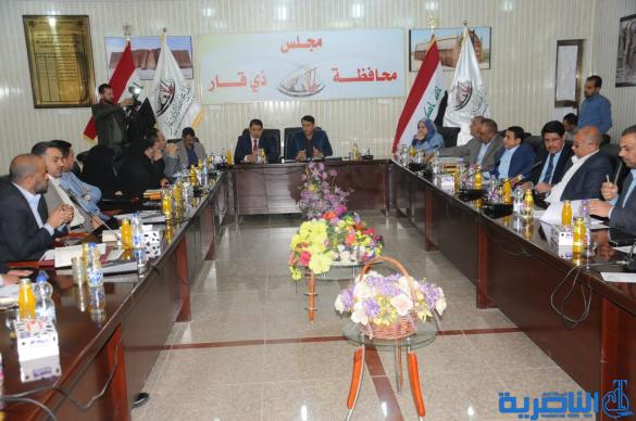 مجلس ذي قار يشكل لجنة لمتابعة ازمة شح المياه في المحافظة - تقرير مصور -