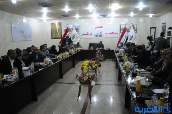 مجلس ذي قار يشكل لجنة لمتابعة ازمة شح المياه في المحافظة - تقرير مصور -