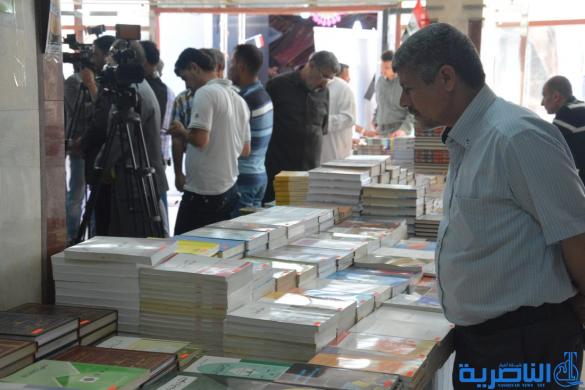 افتتاح المعرض الدولي الرابع للكتاب في ذي قار بمشاركة اكثر من 40 دار نشر - تقرير مصور -