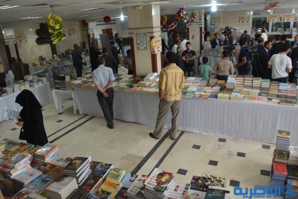 افتتاح المعرض الدولي الرابع للكتاب في ذي قار بمشاركة اكثر من 40 دار نشر - تقرير مصور -