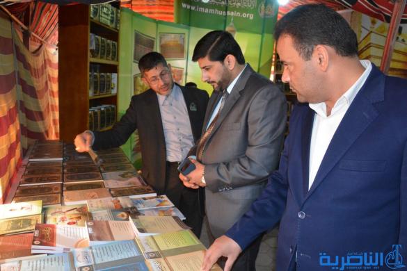 افتتاح المعرض الدولي الرابع للكتاب في ذي قار بمشاركة اكثر من 40 دار نشر - تقرير مصور -