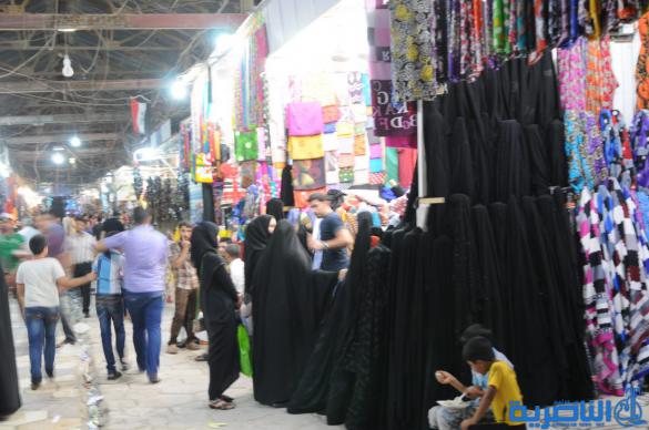اسواق العيد في الناصرية ، اصرار على صناعة الفرح رغم المنغصات في البلاد – تقرير مصور –