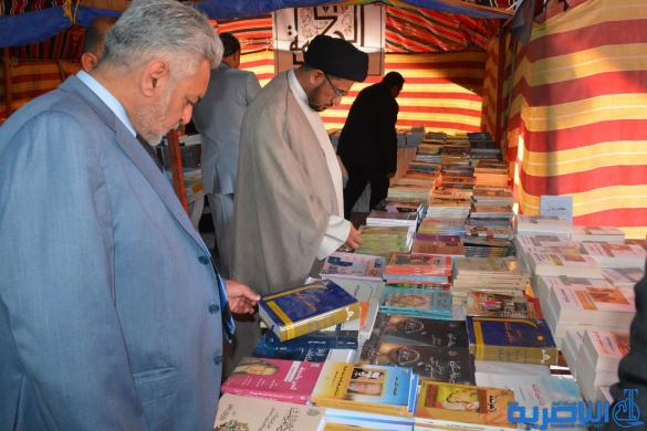 افتتاح المعرض الدولي الرابع للكتاب في ذي قار بمشاركة اكثر من 40 دار نشر - تقرير مصور -