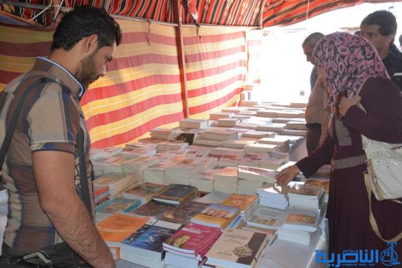 افتتاح المعرض الدولي الرابع للكتاب في ذي قار بمشاركة اكثر من 40 دار نشر - تقرير مصور -