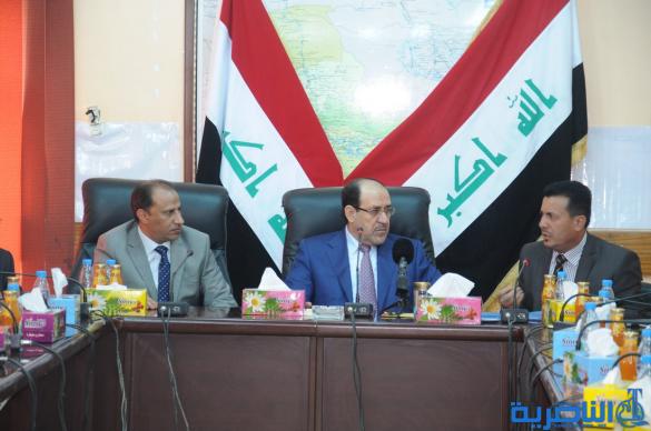 رئيس مجلس ذي قار : المالكي تعهد  بتخصيص مبالغ لإكمال مشاريع المجاري وإنشاء مطار للناصرية  