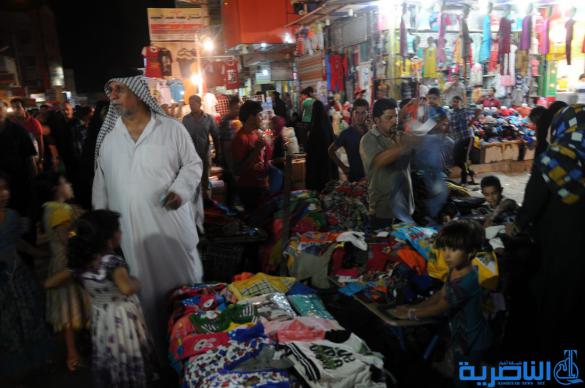 اسواق العيد في الناصرية ، اصرار على صناعة الفرح رغم المنغصات في البلاد – تقرير مصور –
