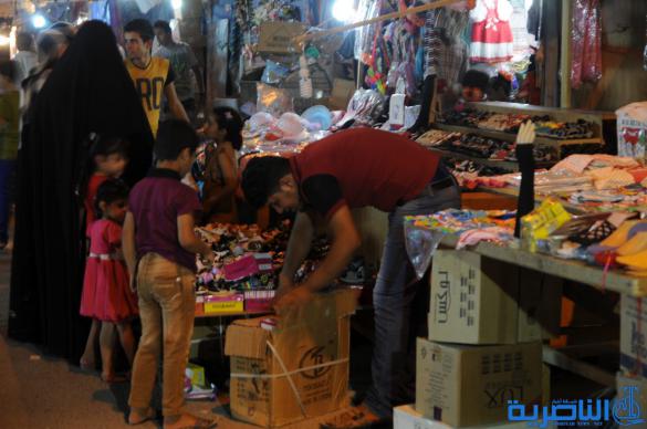 اسواق العيد في الناصرية ، اصرار على صناعة الفرح رغم المنغصات في البلاد – تقرير مصور –