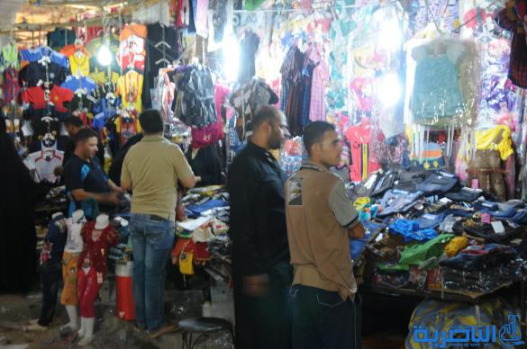 اسواق العيد في الناصرية ، اصرار على صناعة الفرح رغم المنغصات في البلاد – تقرير مصور –