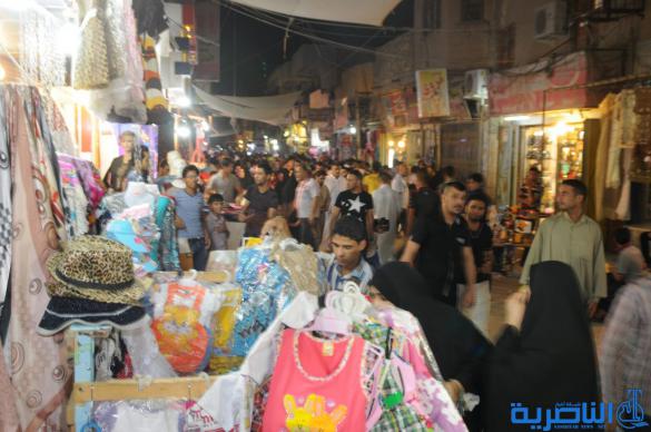 اسواق العيد في الناصرية ، اصرار على صناعة الفرح رغم المنغصات في البلاد – تقرير مصور –