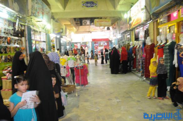 اسواق العيد في الناصرية ، اصرار على صناعة الفرح رغم المنغصات في البلاد – تقرير مصور –