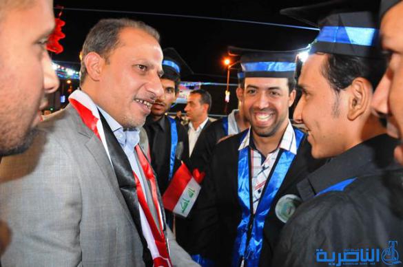 محافظ ذي قار يشارك في حفل تخرج طلبة جامعة سومر ، ويدعو وزارة التعليم الى دعم المؤسسات الجامعية - تقرير مصور-