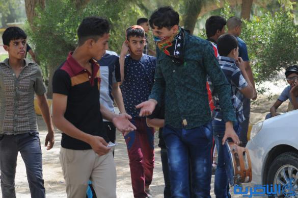 بالصور:احتفال ابناء الناصرية بعيد الفطر المبارك