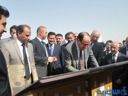 تقرير مصور عن حفل افتتاح حقل الغراف النفطي بحضور رئيس الوزراء العراقي 