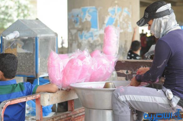 بالصور:احتفال ابناء الناصرية بعيد الفطر المبارك