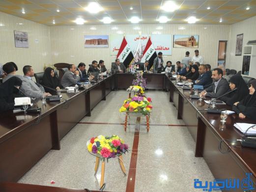 مجلس ذي قار يعقد اجتماعا مغلقا لمناقشة وضعه التنظيمي – تقرير مصور -