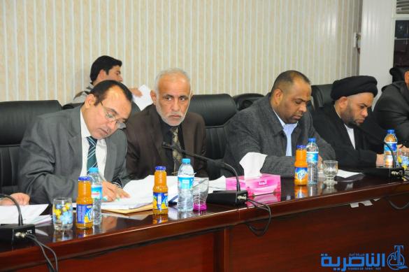 مجلس ذي قار يعقد اجتماعه الدوري لمناقشة ملفات اقتصادية وامنية ويستضيف مدير الجنسية - تقرير مصور -