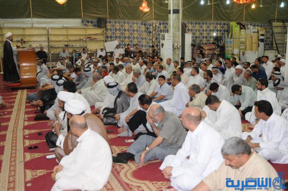 صلاة الجمعة في مدينة الناصرية - تقرير صوتي مصور -