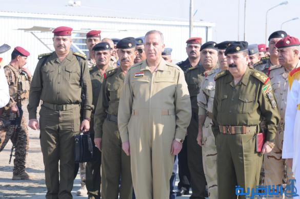 تقرير مصور عن زيارة وزير الدفاع خالد العبيدي الى مدينة الناصرية