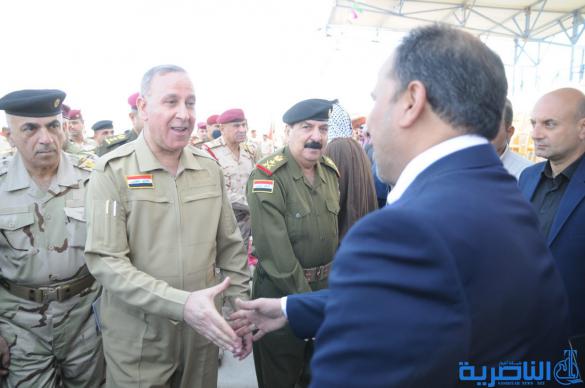 تقرير مصور عن زيارة وزير الدفاع خالد العبيدي الى مدينة الناصرية