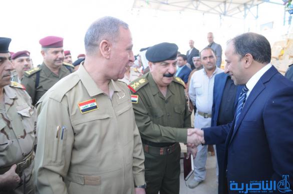 تقرير مصور عن زيارة وزير الدفاع خالد العبيدي الى مدينة الناصرية