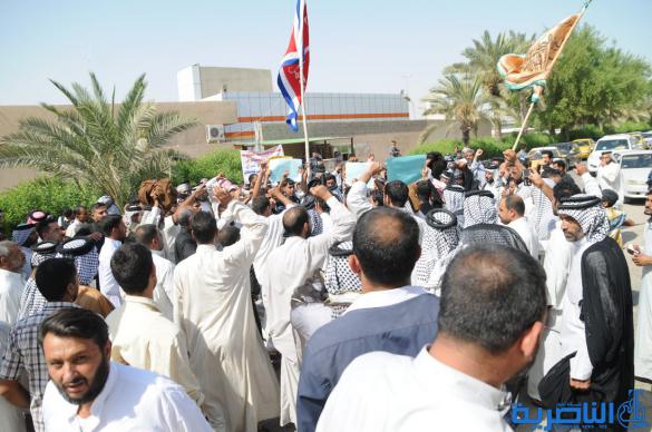 الناصرية : العشرات من ذوي الجنود المفقودين في سبايكر يتظاهرون مجددا لمعرفة مصير ابنائهم- تقرير مصور - 