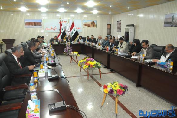 مجلس محافظة ذي قار يشكل لجنة لمتابعة ملف البطاقة التموينية - تقرير مصور -
