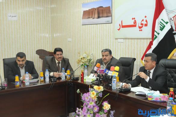مجلس محافظة ذي قار يشكل لجنة لمتابعة ملف البطاقة التموينية - تقرير مصور -