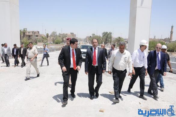 ذي قار:جسر الحضارات سينجز في تشرين الاول المقبل - تقرير مصور-