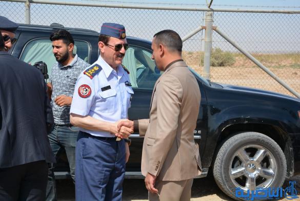افتتاح مشروع مياه الشرب في مطار الناصرية وقاعدة الامام علي -تقرير مصور -