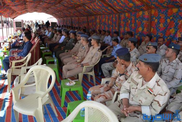 افتتاح مشروع مياه الشرب في مطار الناصرية وقاعدة الامام علي -تقرير مصور -